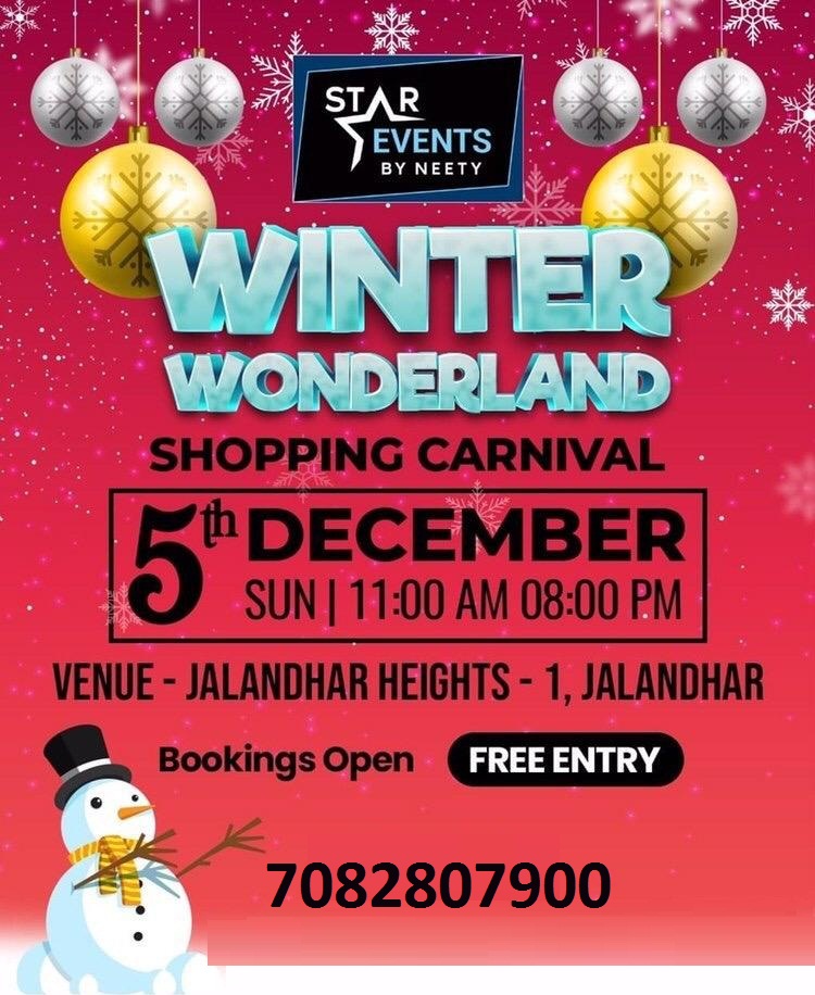 Winter Wonderland Shopping Carnival