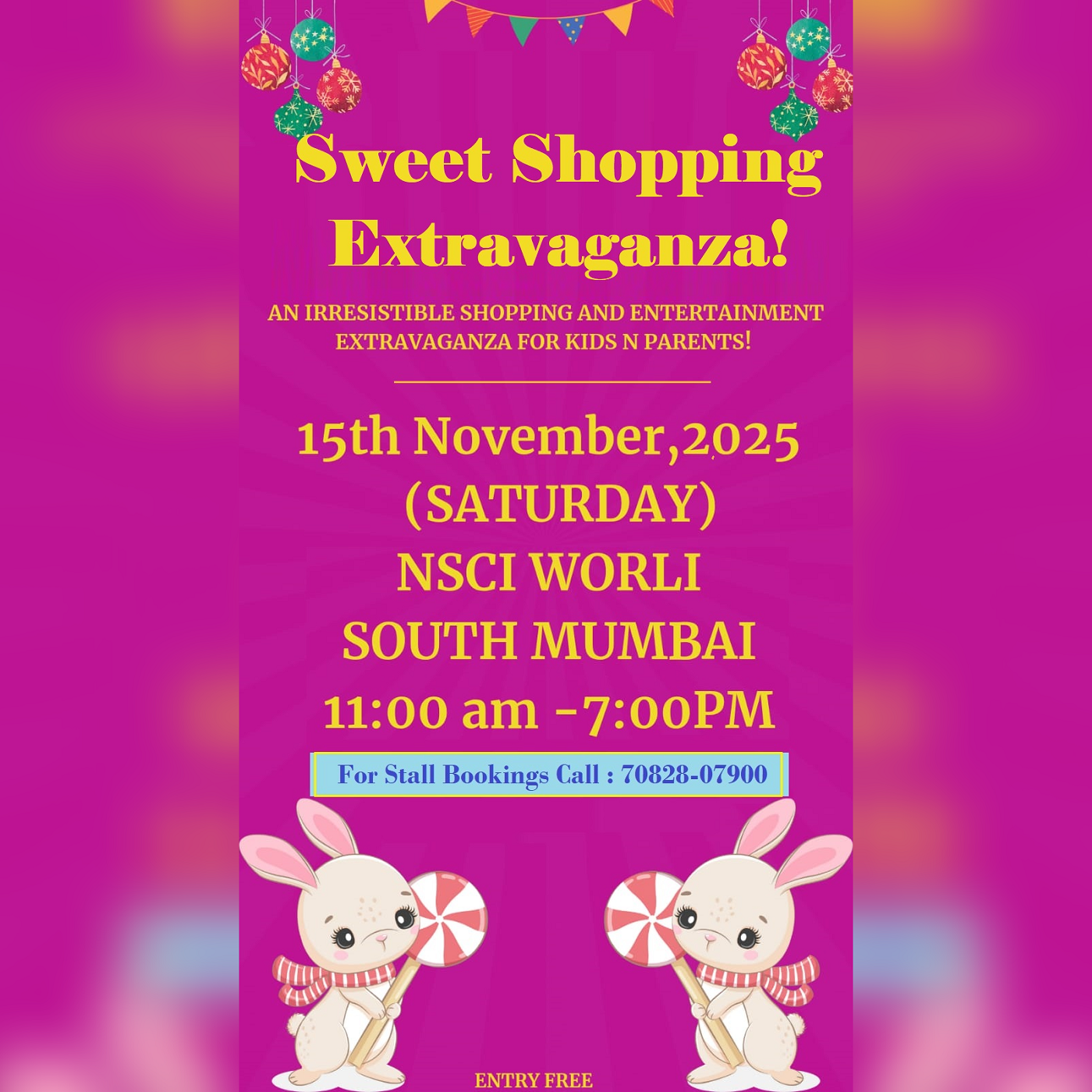 Sweet Shopping Extravaganza!