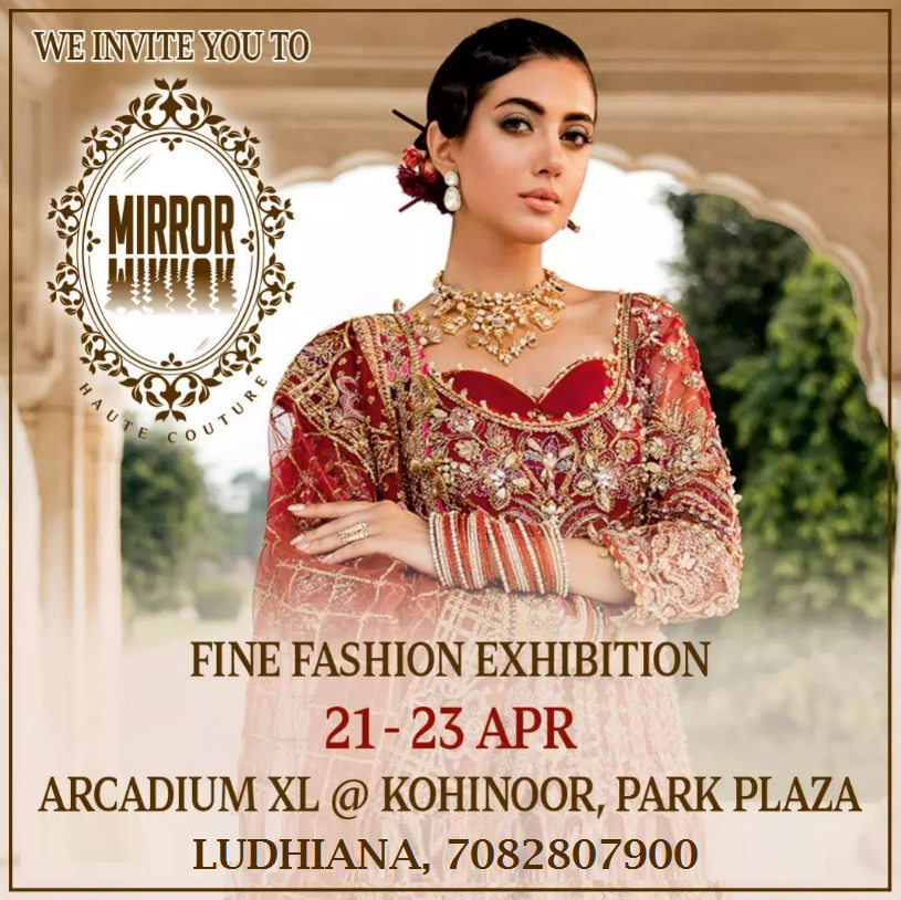Fine Fashion Exhibition At Kohinoor Hall, Park Plaza, Ludhiana On 21,22