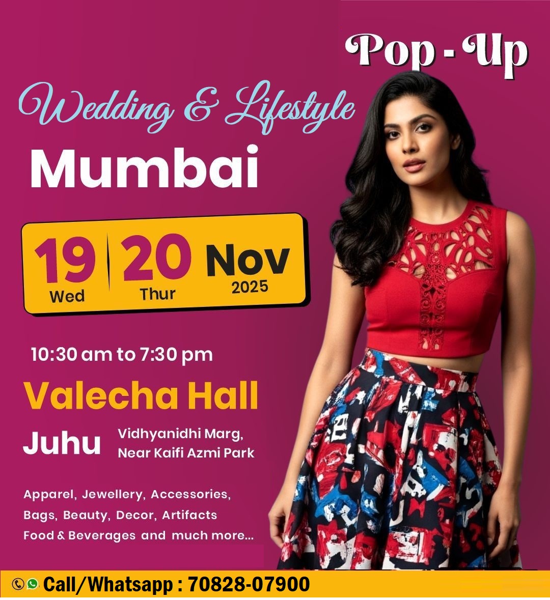 Wedding & Lifestyle Pop Up