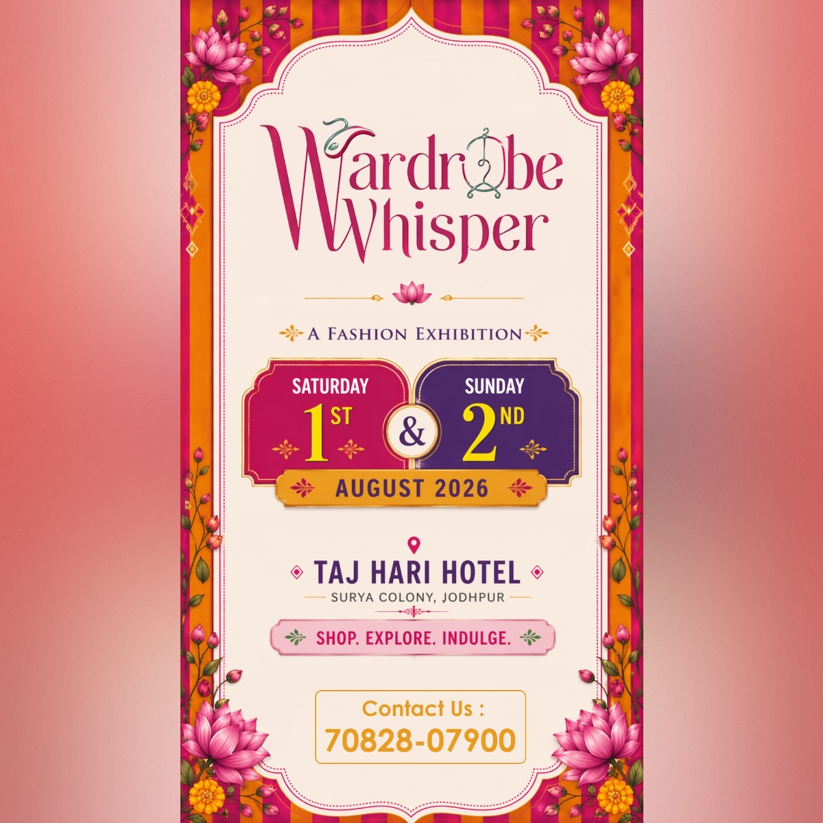 Wardrobe Whisper - A Fashion Exhibition