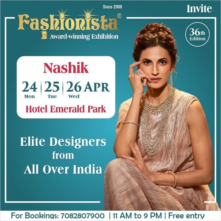 Fashionista Lifestyle Exhibition At Hotel Emerald Park, Nashik On 24,25