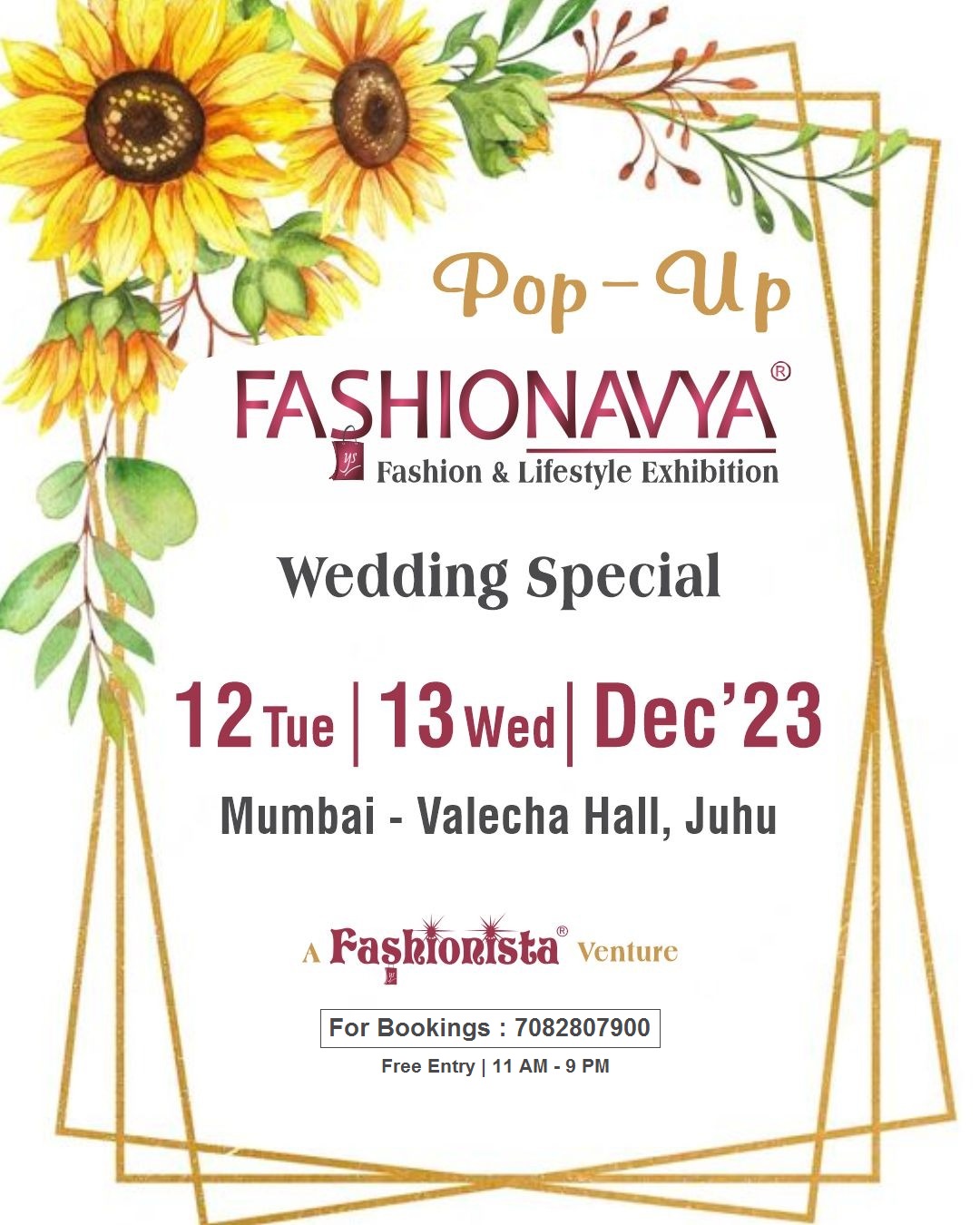 Wedding Special Pop Up